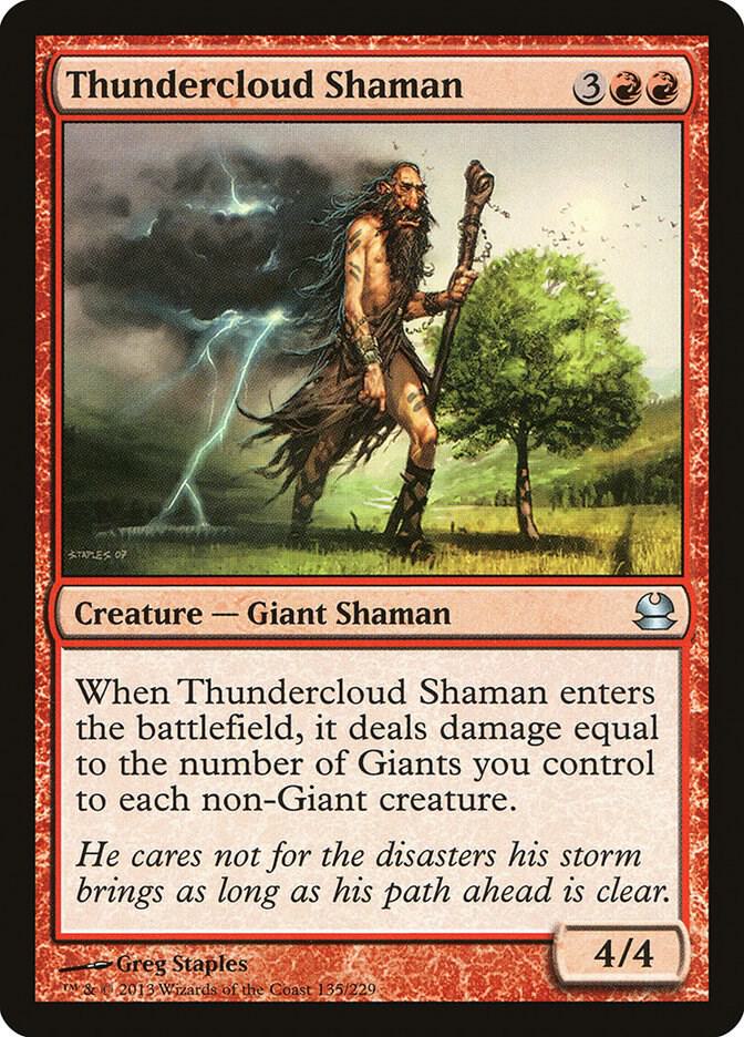 Thundercloud Shaman [Modern Masters] 135