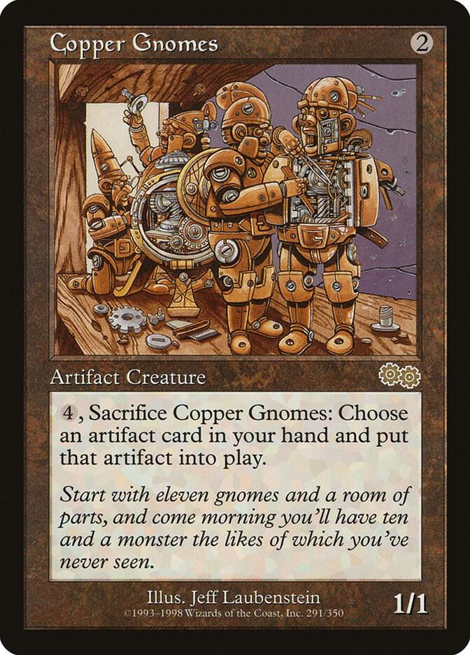 Copper Gnomes [Urza's Saga] 291