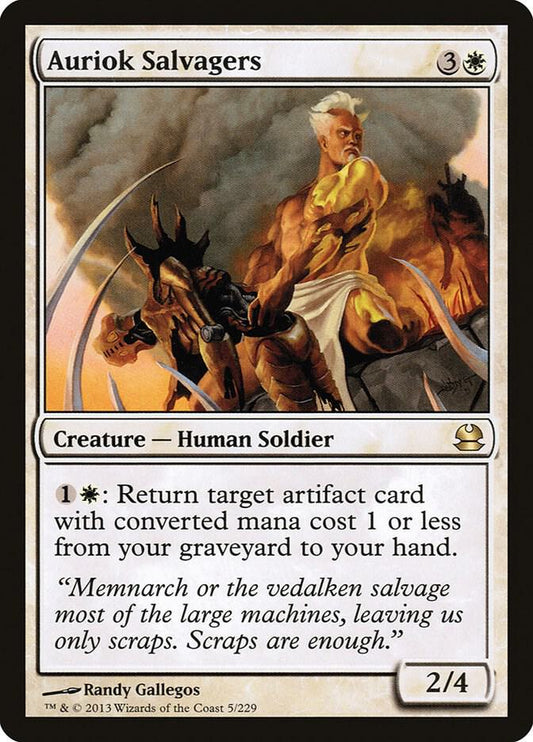 Auriok Salvagers [Modern Masters] 5