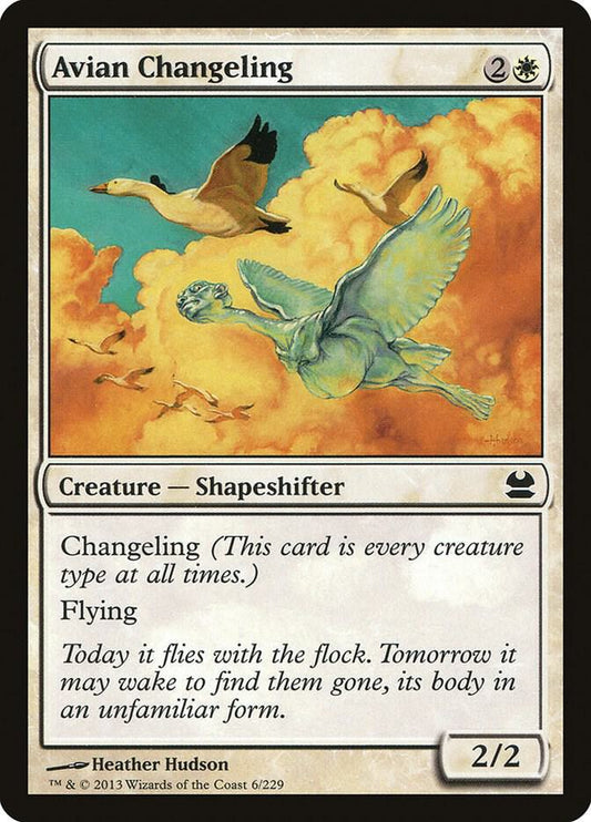Avian Changeling [Modern Masters] 6