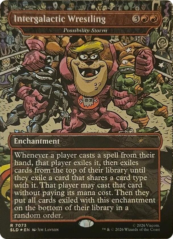 Intergalactic Wrestling - Possibility Storm [Secret Lair Drop Series] 7073