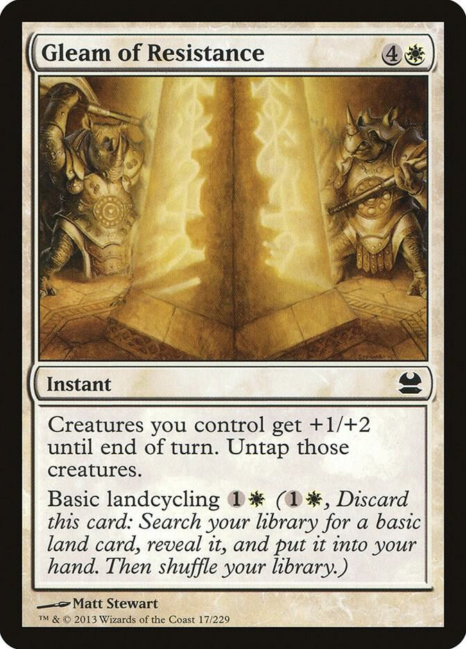 Gleam of Resistance [Modern Masters] 17