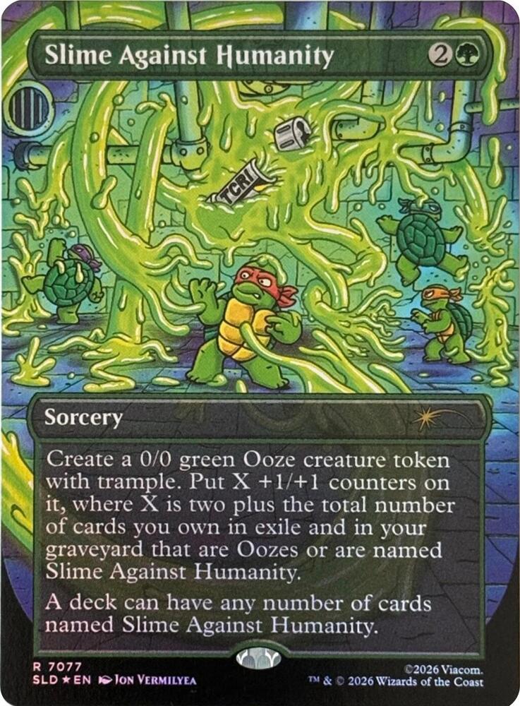 Slime Against Humanity (7077) [Secret Lair Drop Series] 7077