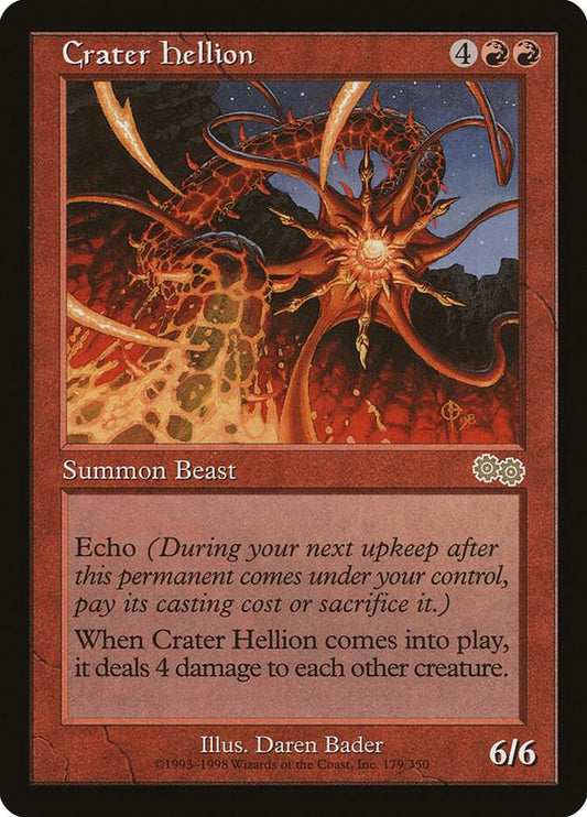Crater Hellion [Urza's Saga] 179