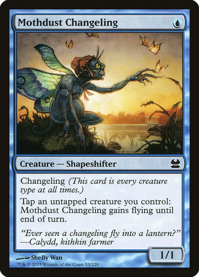 Mothdust Changeling [Modern Masters] 53