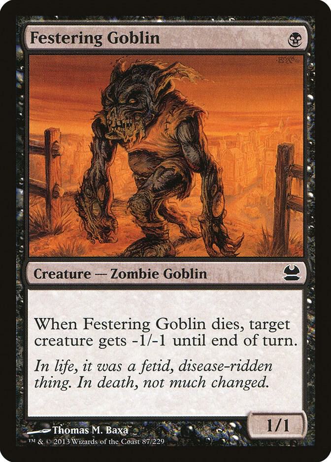 Festering Goblin [Modern Masters] 87