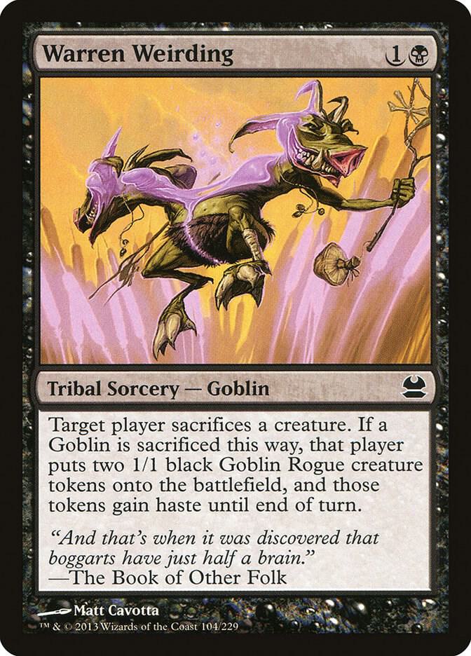 Warren Weirding [Modern Masters] 104