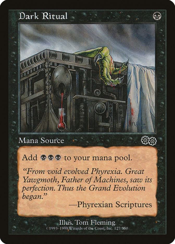 Dark Ritual [Urza's Saga] 127
