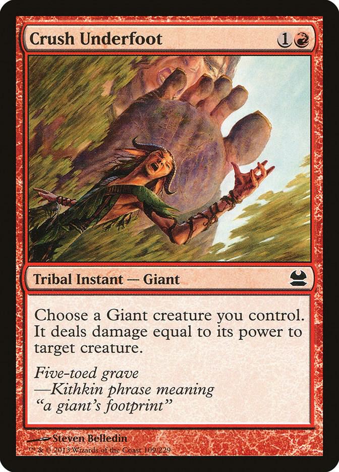 Crush Underfoot [Modern Masters] 109
