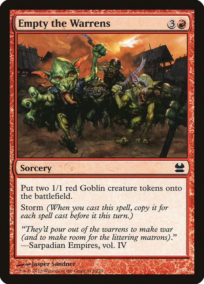 Empty the Warrens [Modern Masters] 112