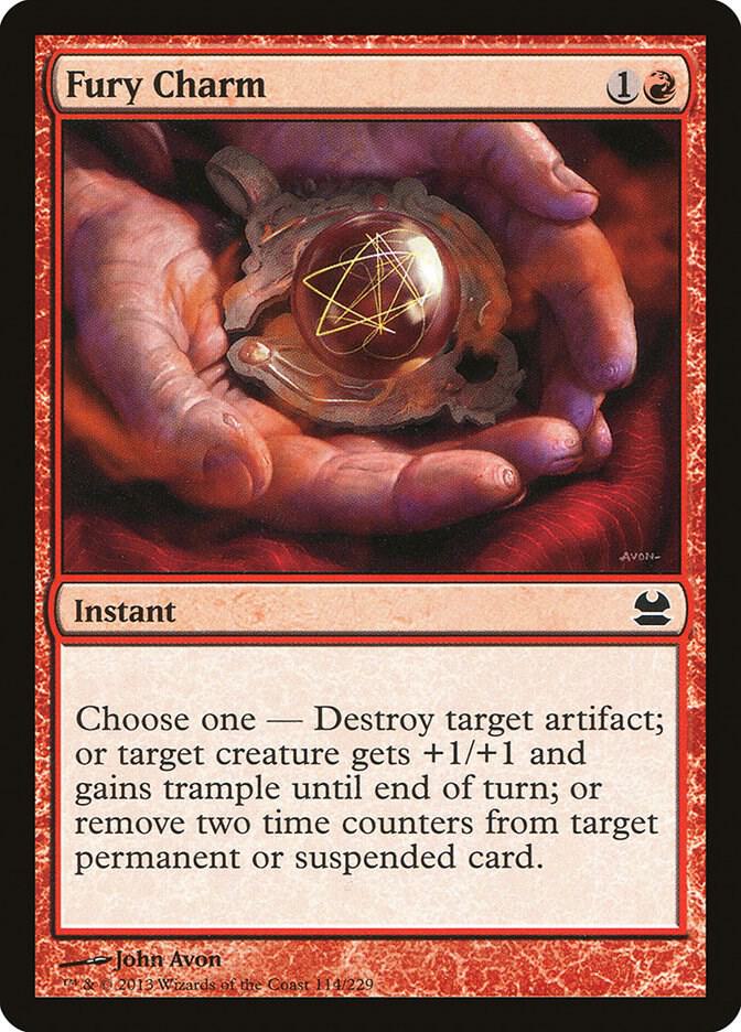 Fury Charm [Modern Masters] 114