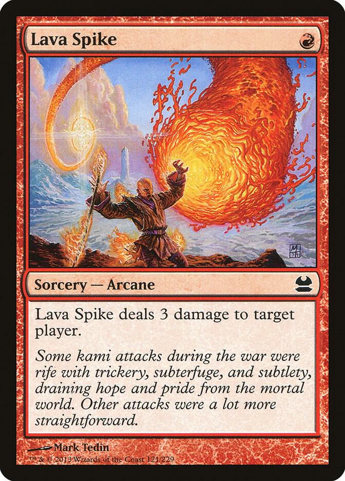 Lava Spike [Modern Masters] 121