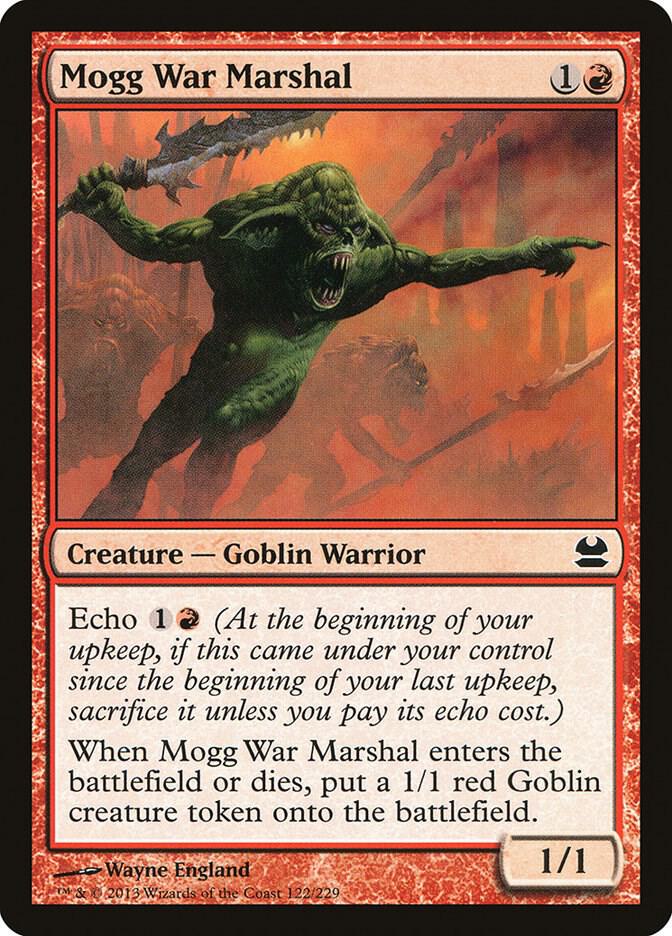 Mogg War Marshal [Modern Masters] 122