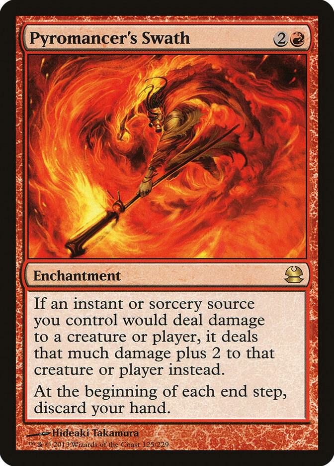 Pyromancer's Swath [Modern Masters] 125