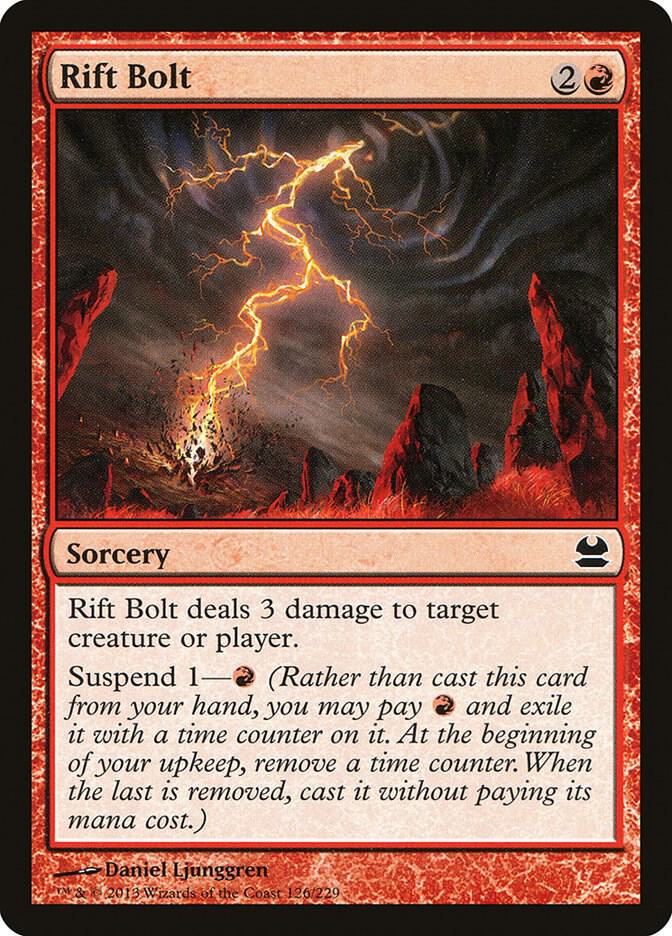 Rift Bolt [Modern Masters] 126