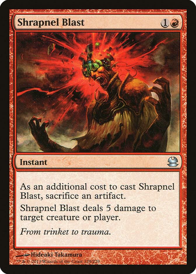 Shrapnel Blast [Modern Masters] 129
