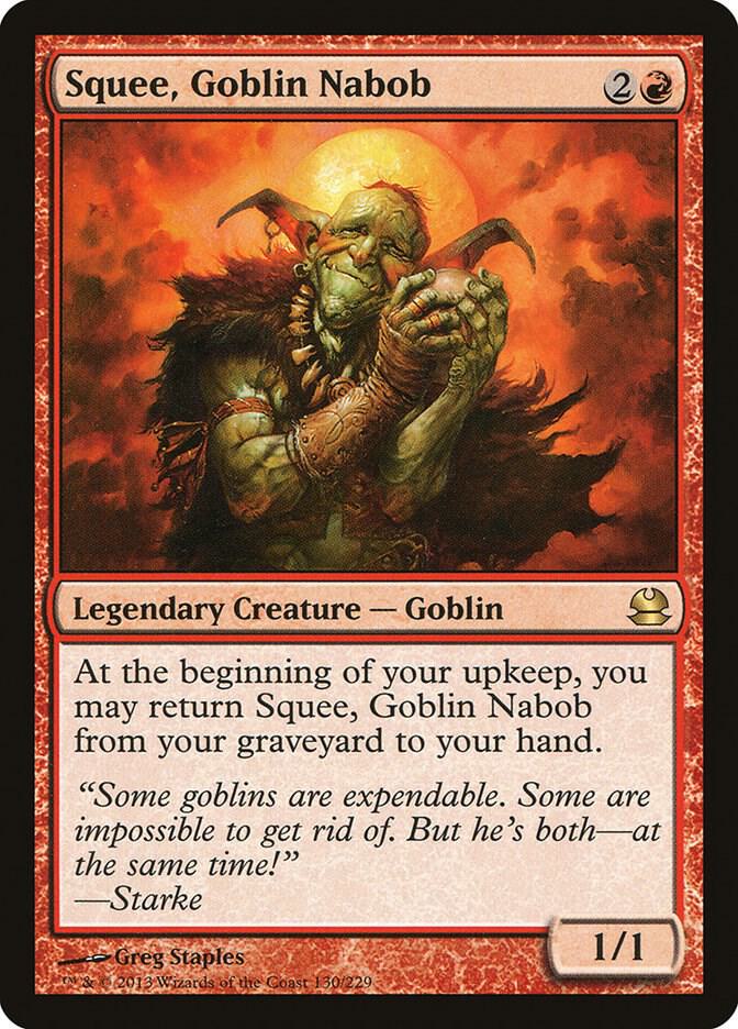 Squee, Goblin Nabob [Modern Masters] 130