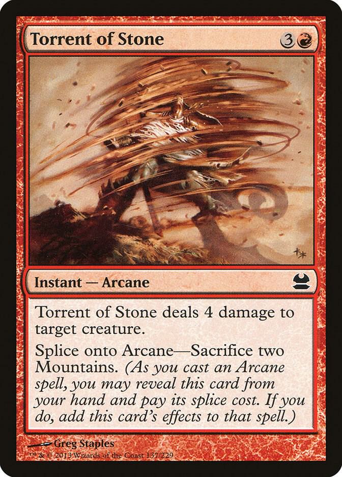 Torrent of Stone [Modern Masters] 137