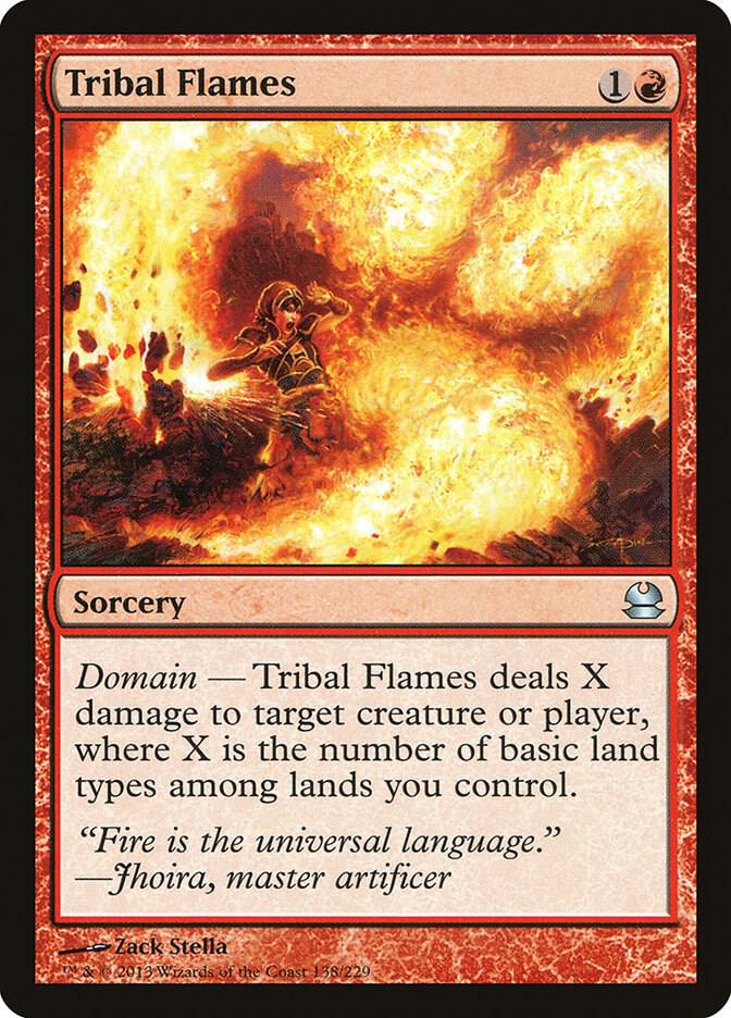 Tribal Flames [Modern Masters] 138