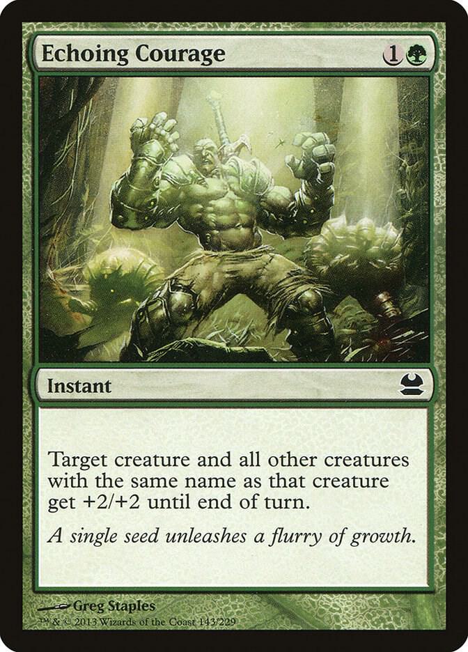 Echoing Courage [Modern Masters] 143