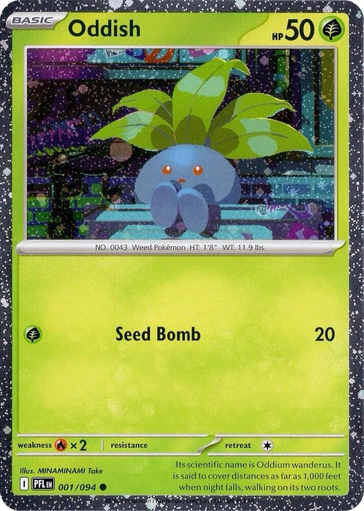 Oddish (Cosmos Holo) [Miscellaneous Cards & Products] 001/094
