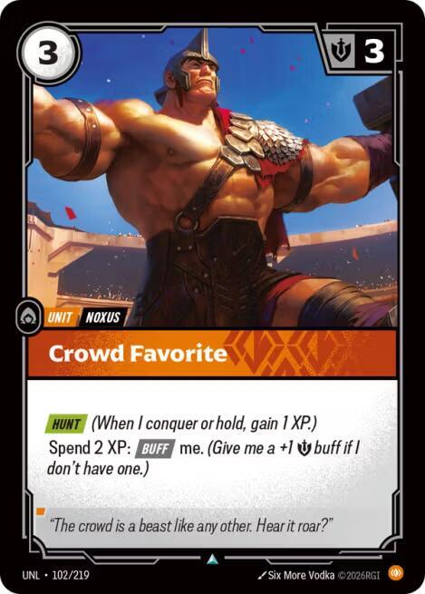 Crowd Favorite [Unleashed] 102/219
