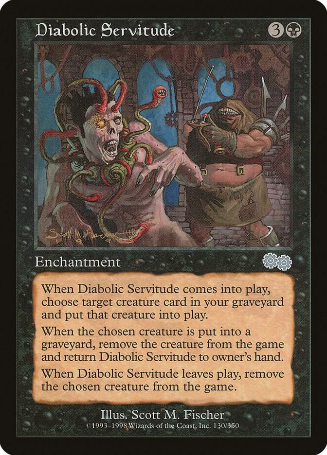Diabolic Servitude [Urza's Saga] 130