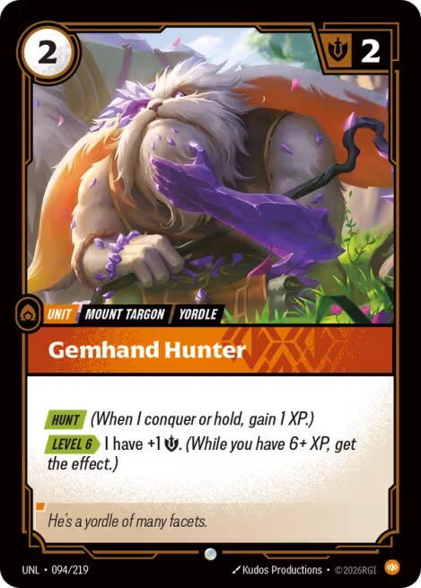 Gemhand Hunter [Unleashed] 094/219