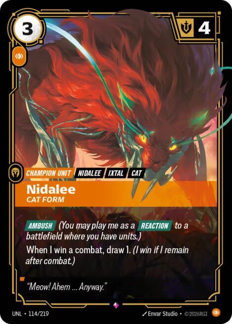 Nidalee - Cat Form [Unleashed] 114/219