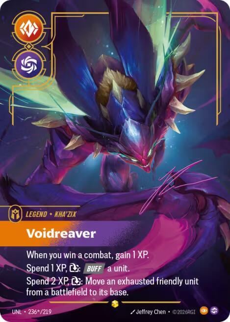 Kha'Zix, Voidreaver (Signature) [Unleashed] 236*/219