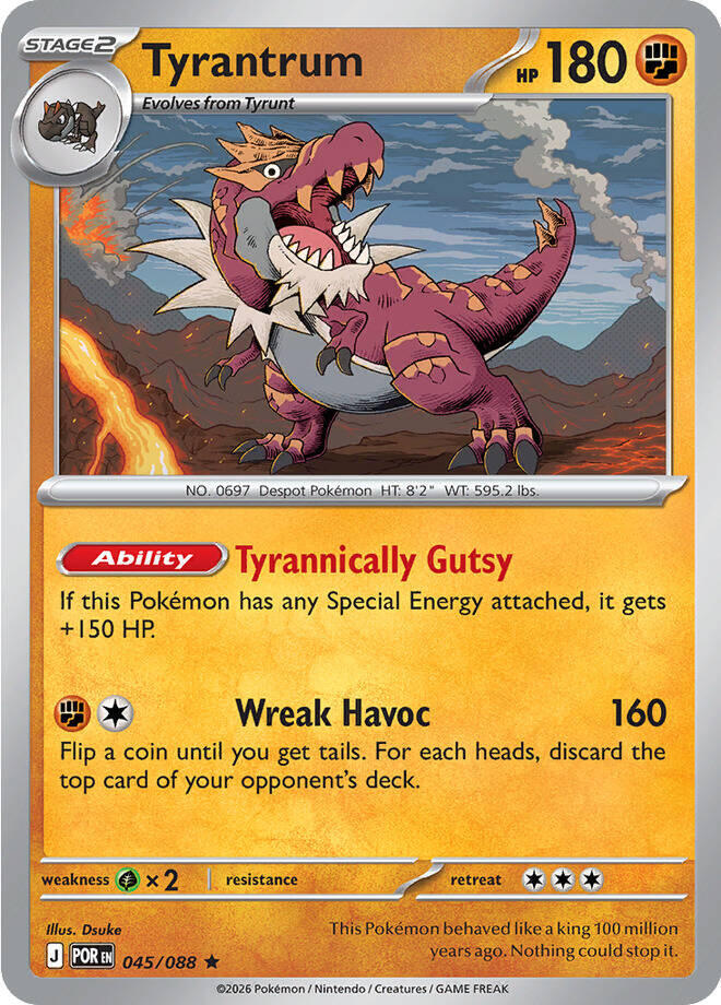 Tyrantrum [ME03: Perfect Order] 045/088