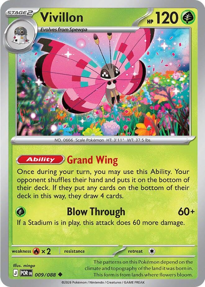 Vivillon [ME03: Perfect Order] 009/088