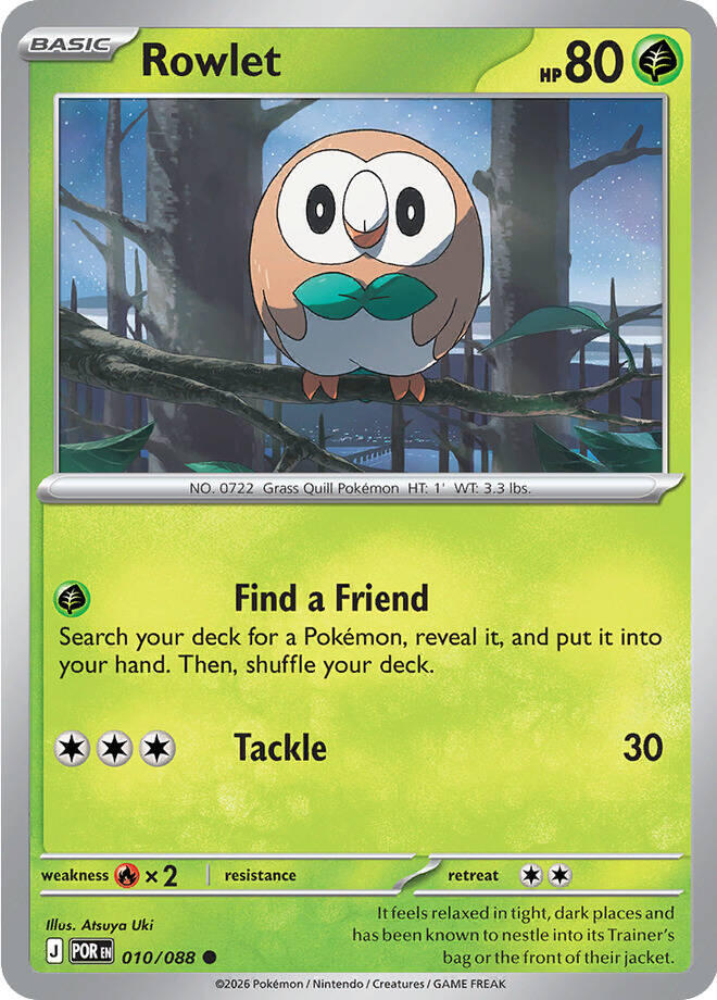 Rowlet - 010/088 [ME03: Perfect Order] 010/088