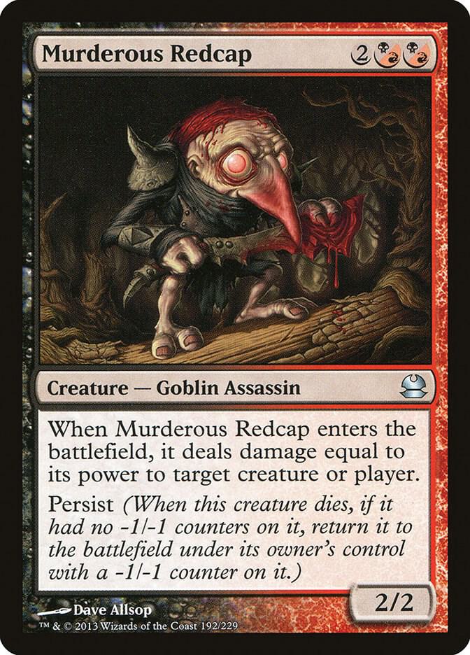 Murderous Redcap [Modern Masters] 192