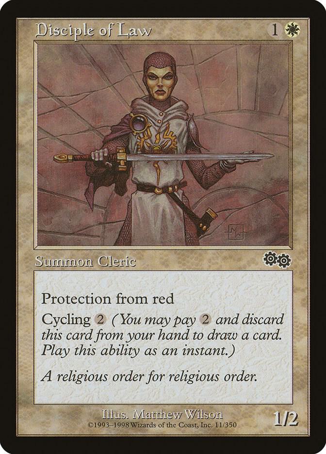 Disciple of Law [Urza's Saga] 11