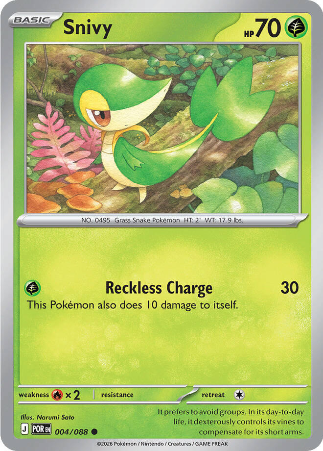 Snivy [ME03: Perfect Order] 004/088