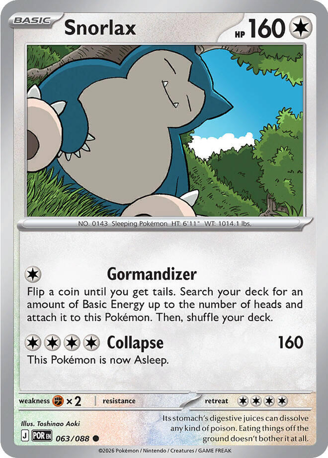 Snorlax [ME03: Perfect Order] 063/088