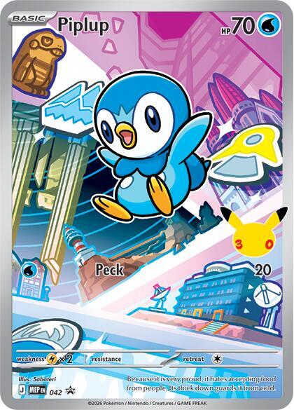 Piplup - 042 [ME: Mega Evolution Promo] 042
