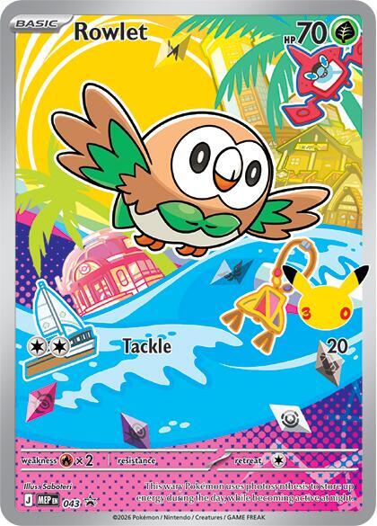 Rowlet - 043 [ME: Mega Evolution Promo] 043