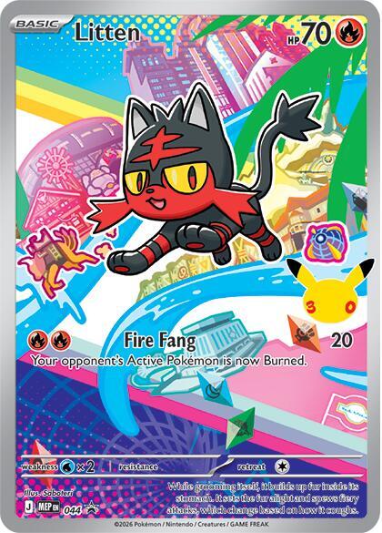 Litten - 044 [ME: Mega Evolution Promo] 044