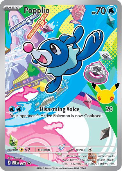 Popplio - 045 [ME: Mega Evolution Promo] 045