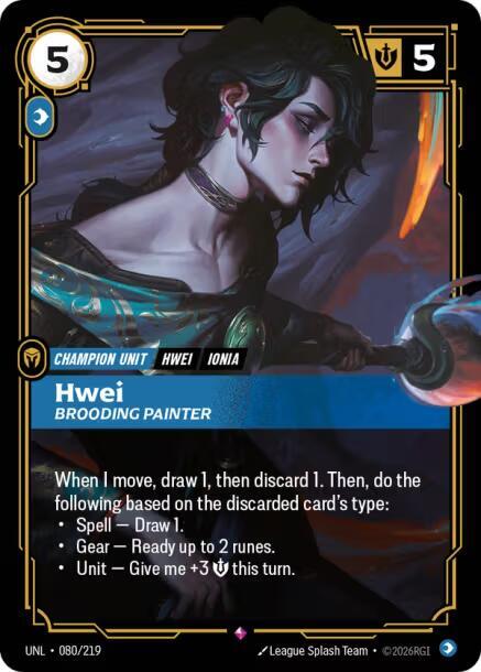 Hwei - Brooding Painter [Unleashed] 080/219