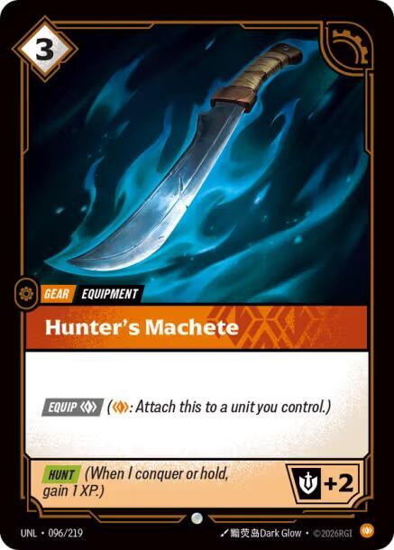 Hunter's Machete [Unleashed] 096/219