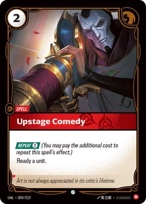 Upstage Comedy [Unleashed] 009/219