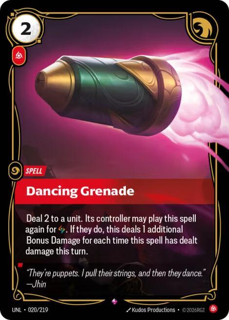 Dancing Grenade [Unleashed] 020/219