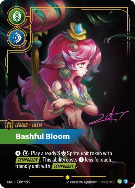 Lillia - Bashful Bloom (Signature) [Unleashed] 230*/219