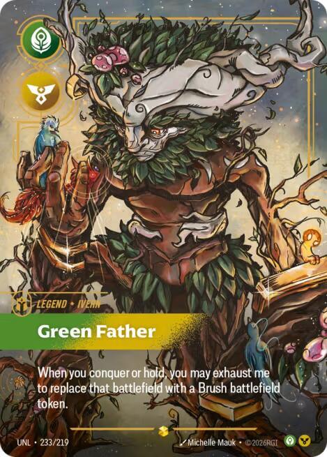 Ivern, Green Father (Overnumbered) [Unleashed] 233/219