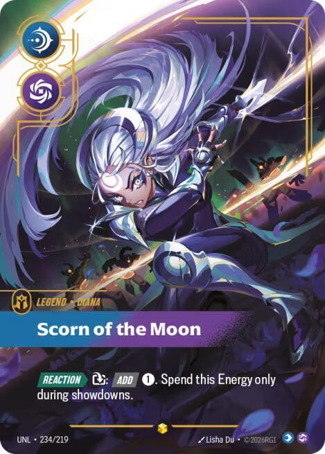 Diana, Scorn of the Moon (Overnumbered) [Unleashed] 234/219