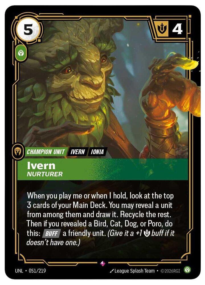 Ivern - Nurturer [Unleashed] 051/219