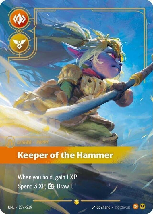 Poppy, Keeper of the Hammer (Overnumbered) [Unleashed] 237/219